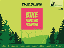Tablet Screenshot of bikefestival-freiburg.com